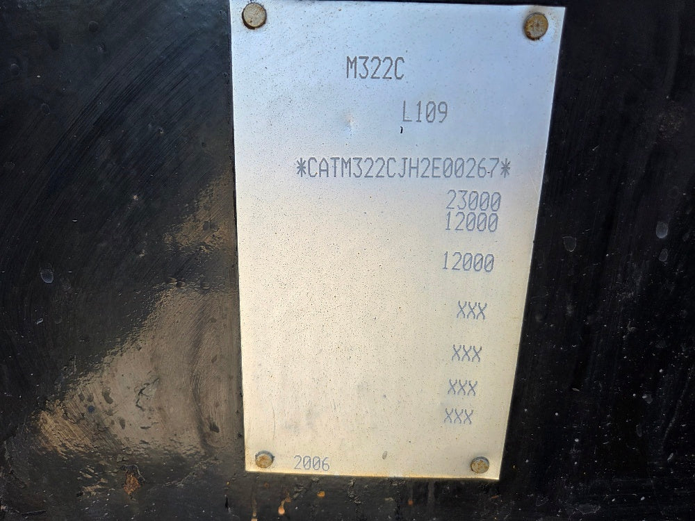 Caterpillar M322C