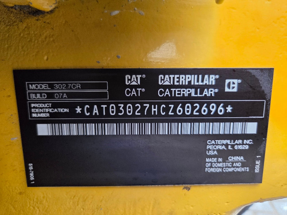 Caterpillar 302.7CR