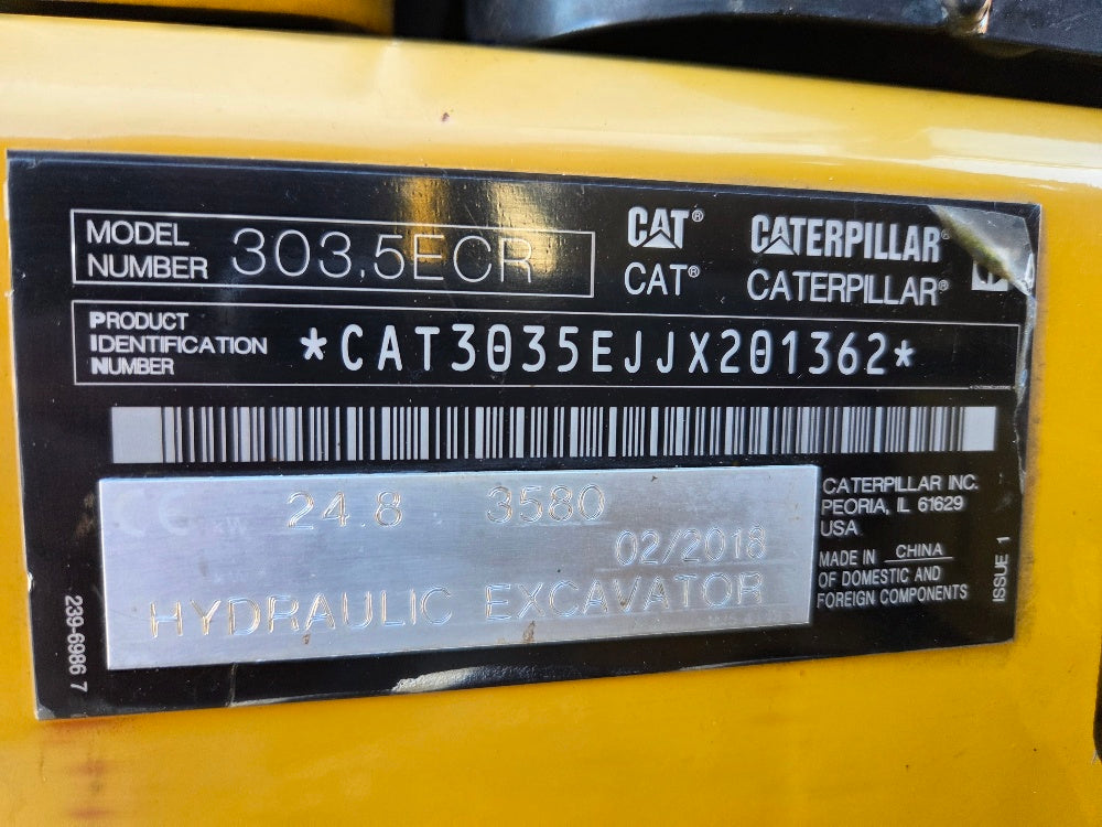 Caterpillar 303.5E