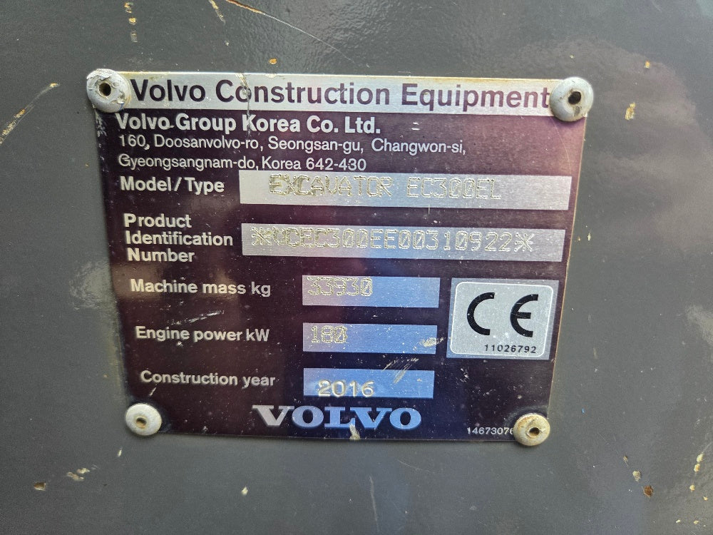 Volvo EC300EL