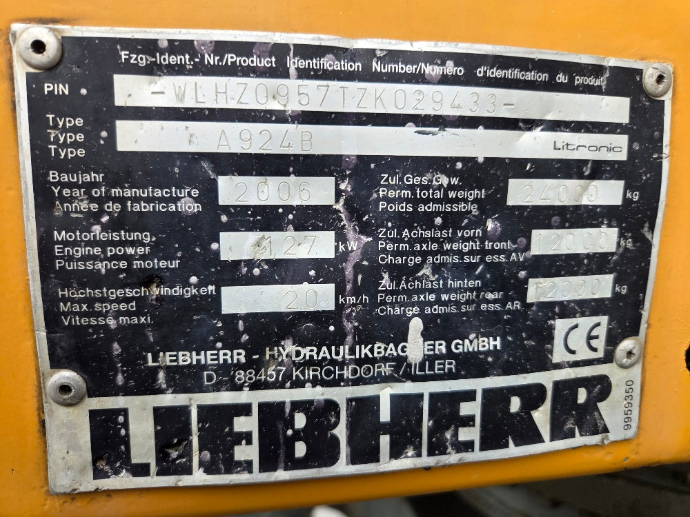 Liebherr A924B