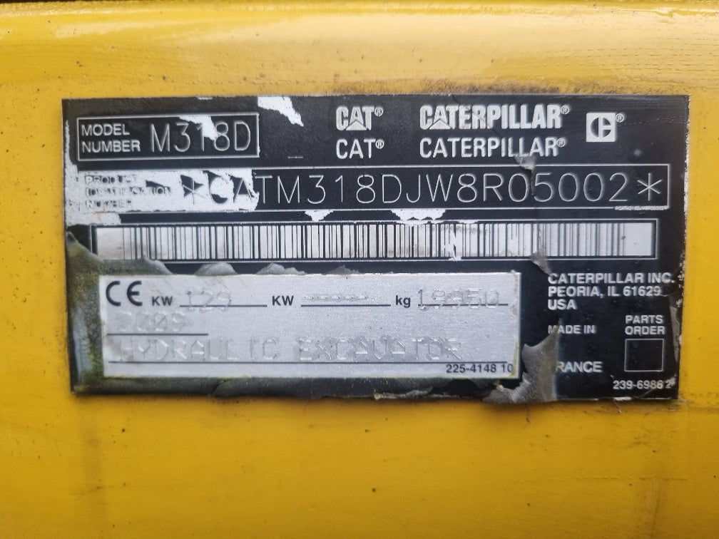 Caterpillar M318D MH