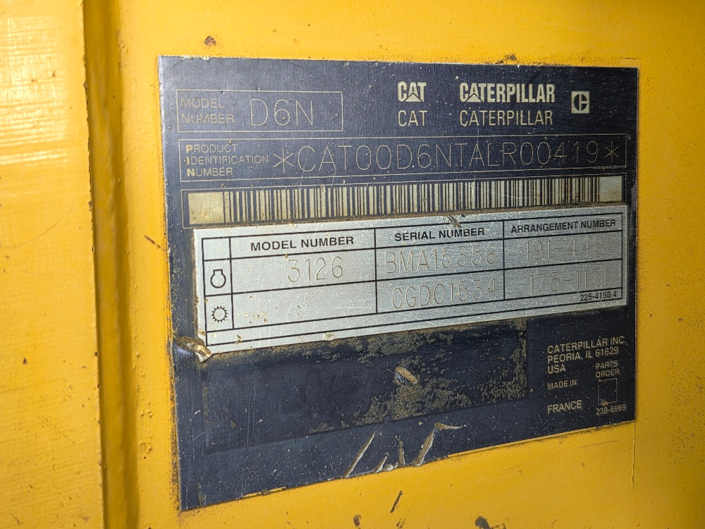 Caterpillar D6N LGP