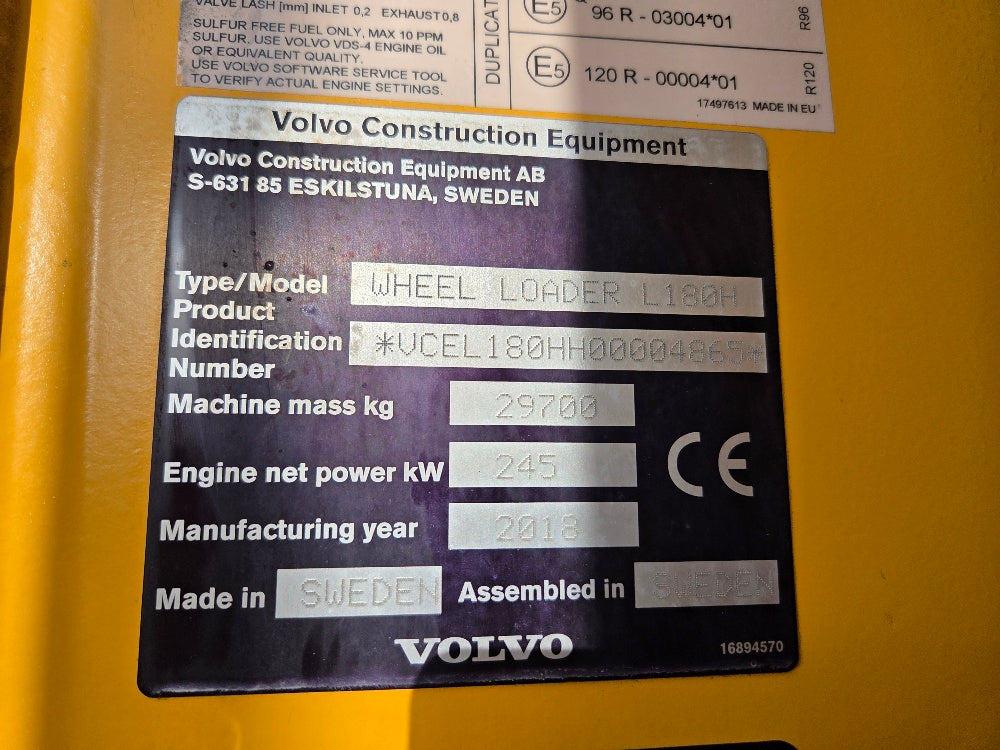 Volvo L180H
