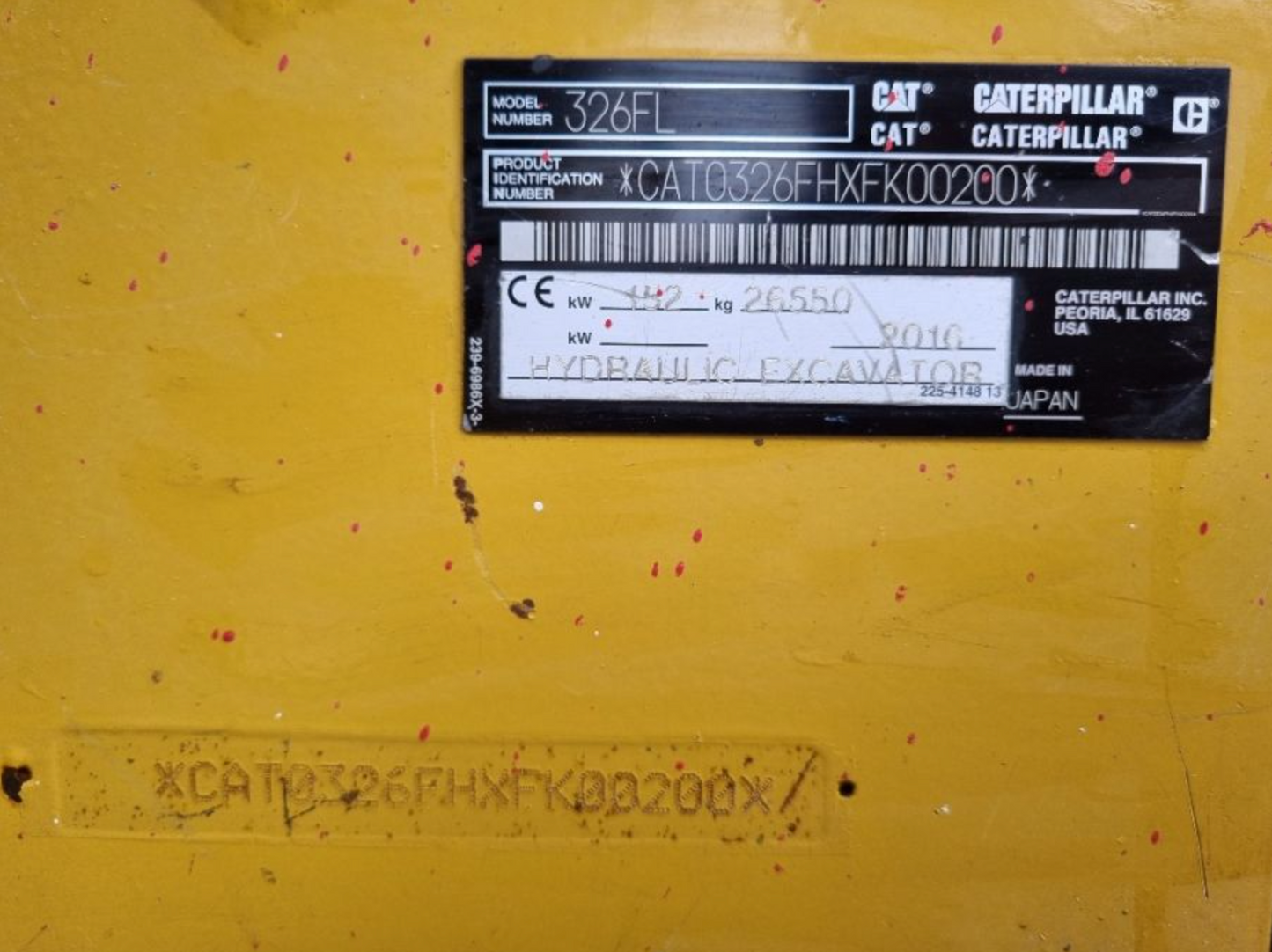 Caterpillar 326FL